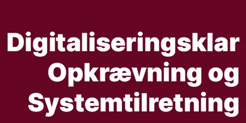 Digitaliseringsklar Opkrævning og Systemtilretning