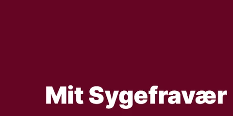 Mit Sygefravær