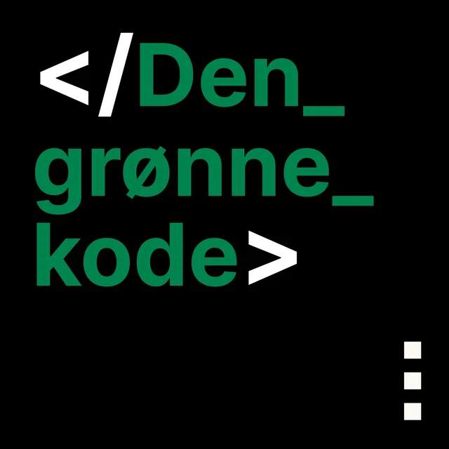 Podcast Logo - Den grønne kode