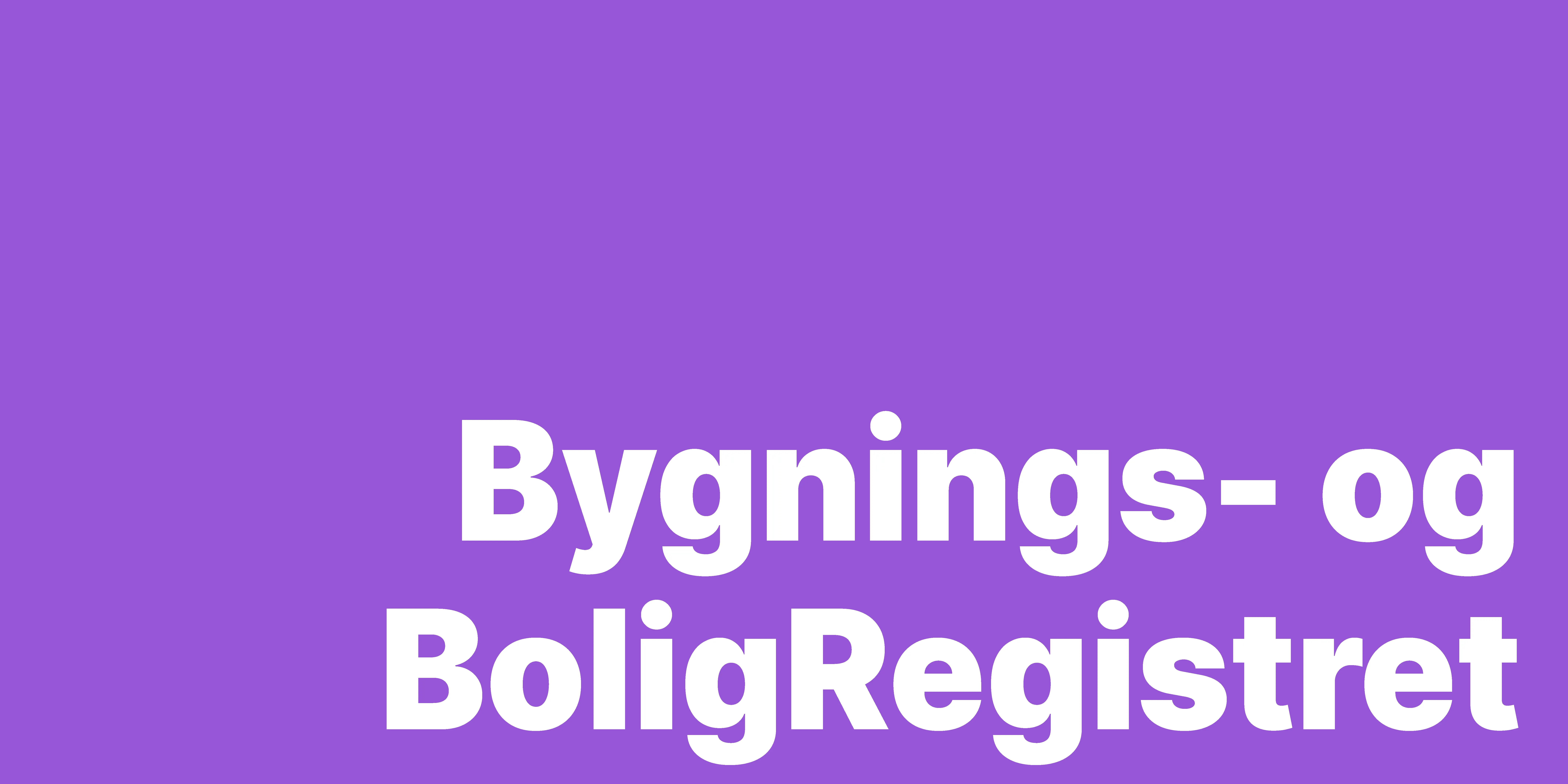 Bygnings- og BoligRegistret